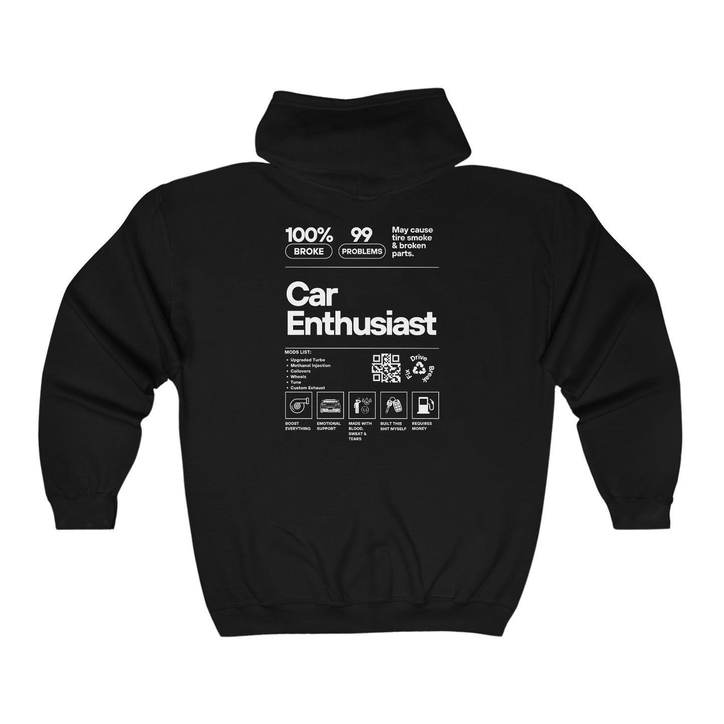 Car Enthusiast Zip-Up