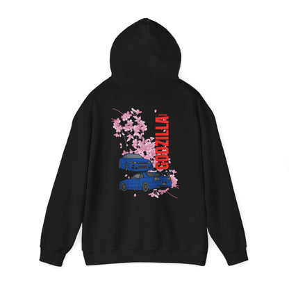 Godzilla GTR Cherry Blossoms Hoodie