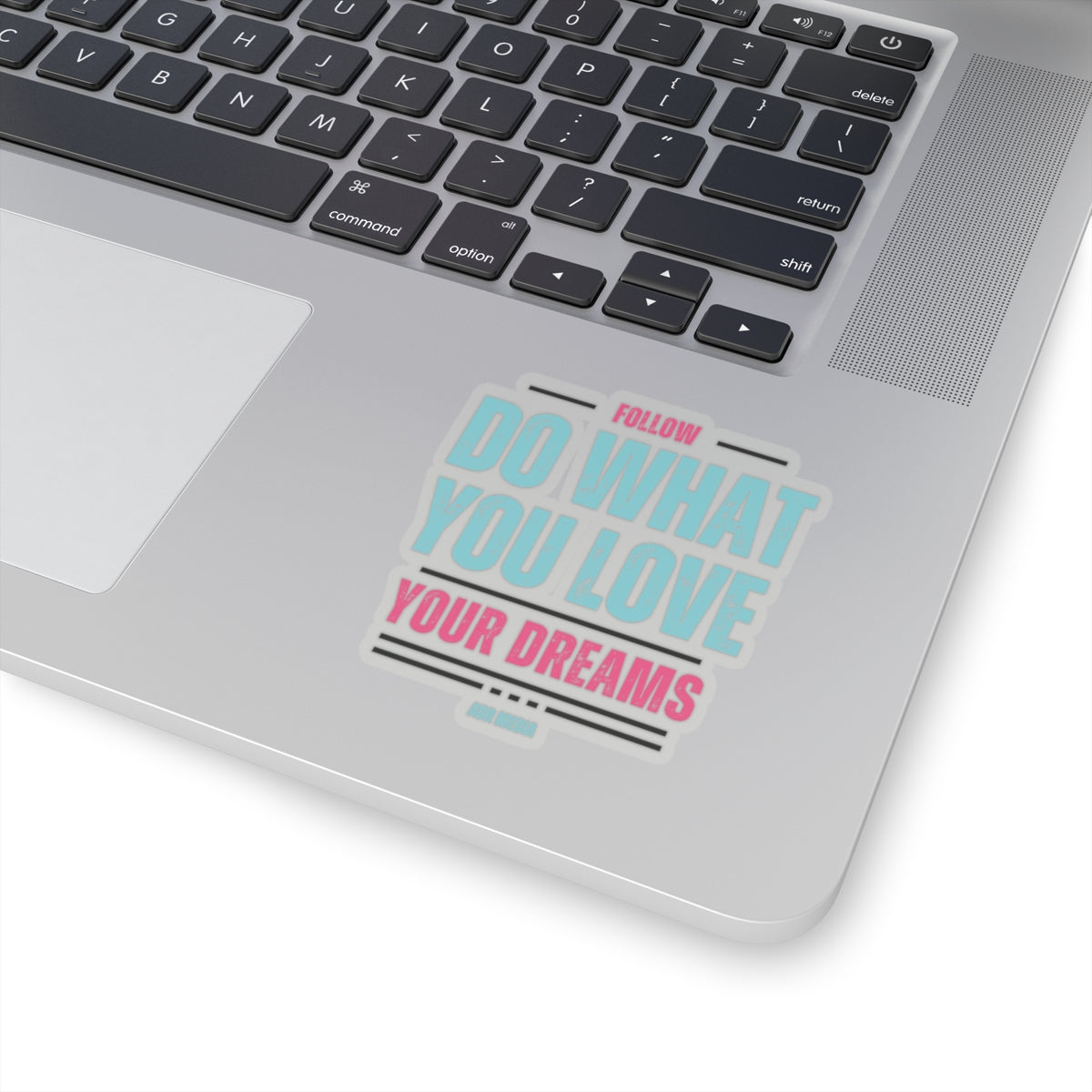 Follow Your Dreams Sticker (Black)