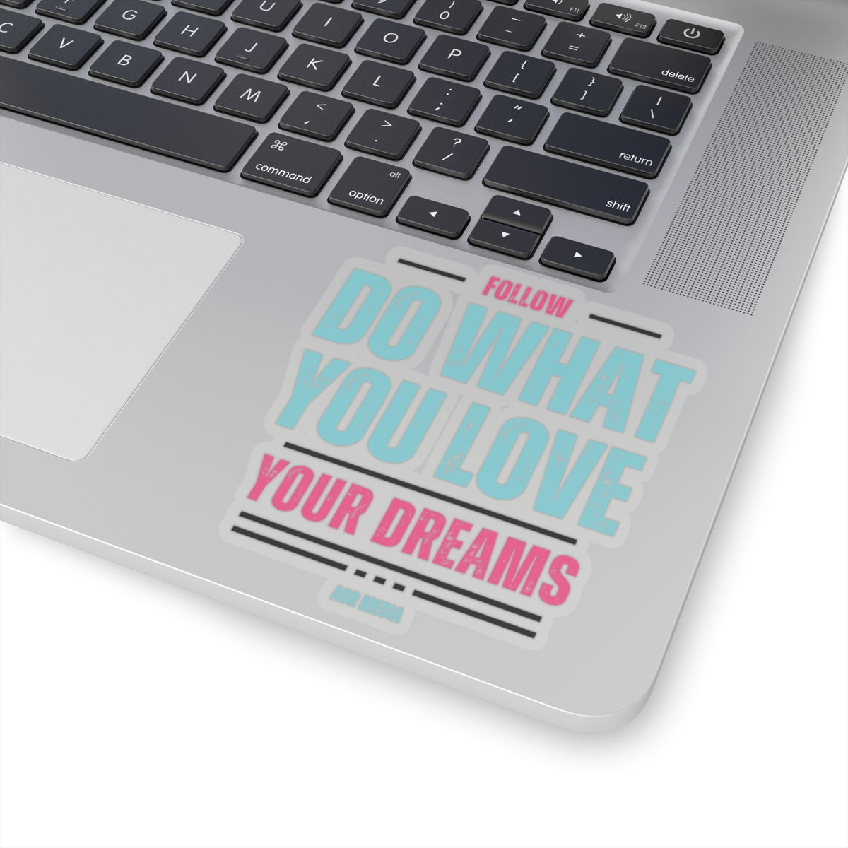 Follow Your Dreams Sticker (Black)